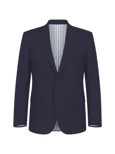 Brioni Notched-lapel Blazer In Blue