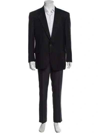 Pre-owned Brioni Overcoat In Gray