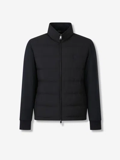 BRIONI BRIONI PADDED KNIT JACKET
