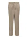 Brioni 'asolo' Trousers Elastic Waistband