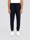 Brioni Cotton And Cashmere Joggers In Blue