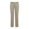 Brioni Pienza Trousers With Side And Back Pockets In Green