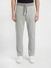Brioni Cotton-blend Jersey Sweatpants In Gray