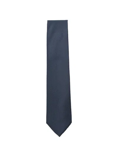 Brioni Patterned Tie In Black