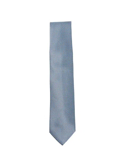 Brioni Patterned Tie In Neutral