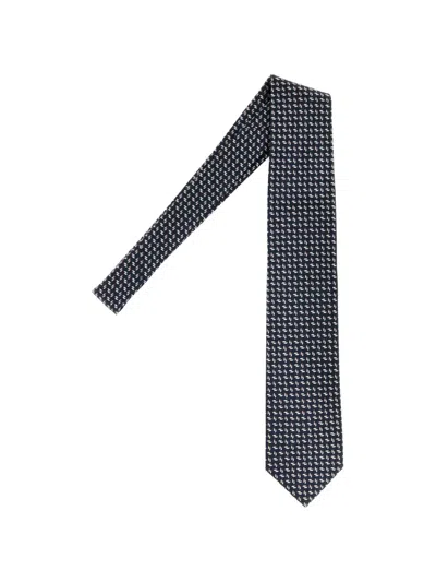 Brioni Patterned-jacquard Silk Tie