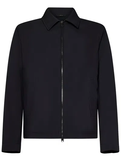 Brioni Performa Blouson In Blue