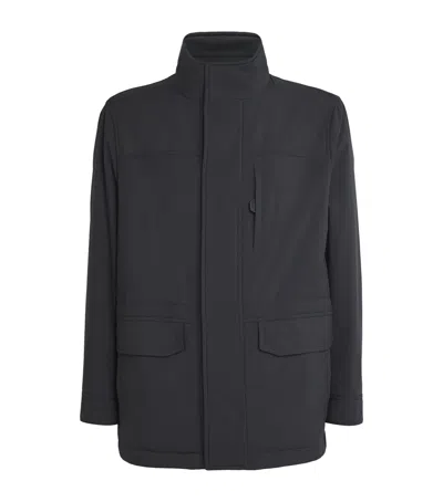 Brioni Performa Field Jacket In Blue