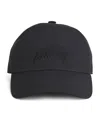 Brioni Performa Logo Baseball Cap In Blue