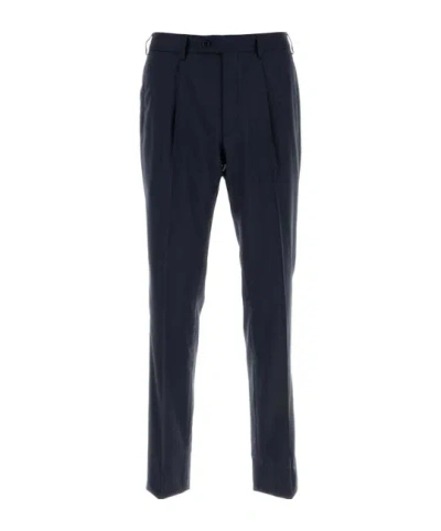 Brioni Trousers Pienza 0 Sus 24 Tropical Wool In Blue