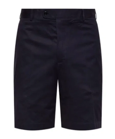 Brioni Pienza Tailored Shorts In Blue