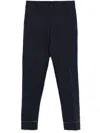 Brioni Cotton-blend Sweatpants In Blue
