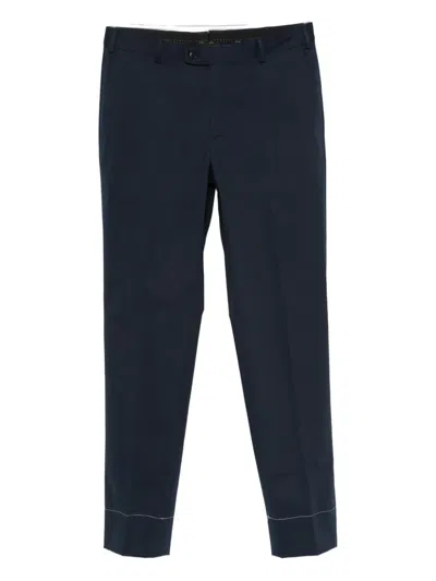 Brioni Pienza Trousers In Blue