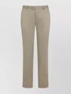 Brioni Pienza Trousers With Side And Back Pockets In Brown