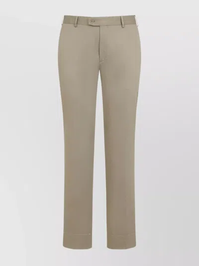 BRIONI PIENZA TROUSERS WITH SIDE AND BACK POCKETS