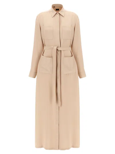 BRIONI PINK WORKWEAR DRESS