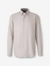 Brioni Plain Dress Shirt In White