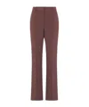 Brioni Pleat Detailed Tailored Pants In Brown