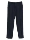 Brioni Pleated Trousers In Black