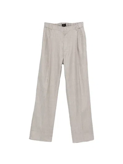 Brioni Pleated Trousers In Black