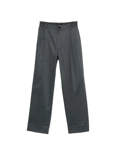 Brioni Pleated Trousers In Gray