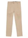 Brioni Pleated Trousers In Neutral