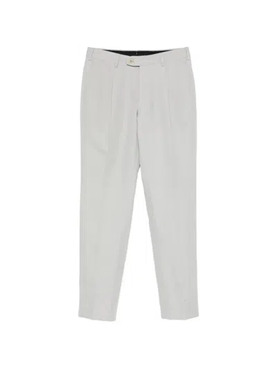 Brioni Pleated Trousers In White