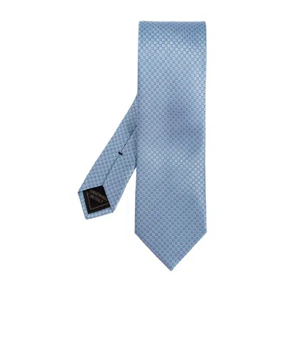 Brioni Pointed Tie In Blue