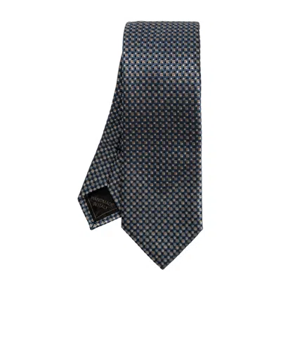 Brioni Geometric-pattern Tie In Multi