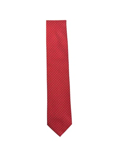 Brioni Polka-dot Tie In Metallic