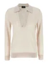 Brioni V-neck Knitted Top