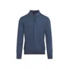 Brioni Long Sleeves Zip Polo