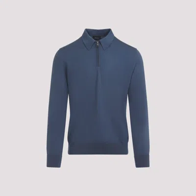 BRIONI POLO BLUE