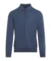 Brioni Long Sleeves Zip Polo