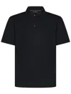 Brioni Short-sleeved Polo Shirt In Black