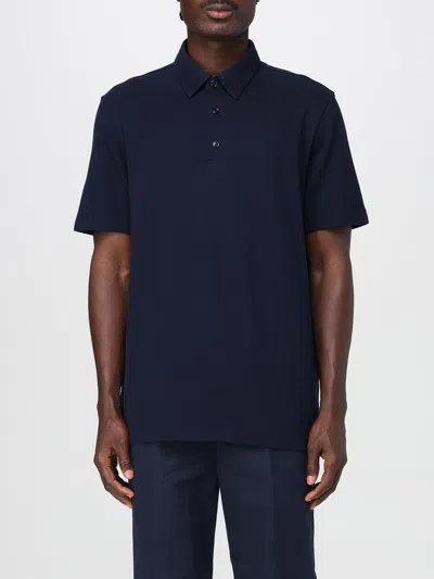 Brioni Polo  Uomo Colore Blue Navy