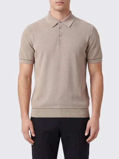 Brioni Polo Shirt  Men Color Pink In Neutral