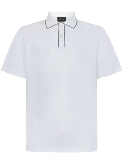 Brioni Polo Shirt In White