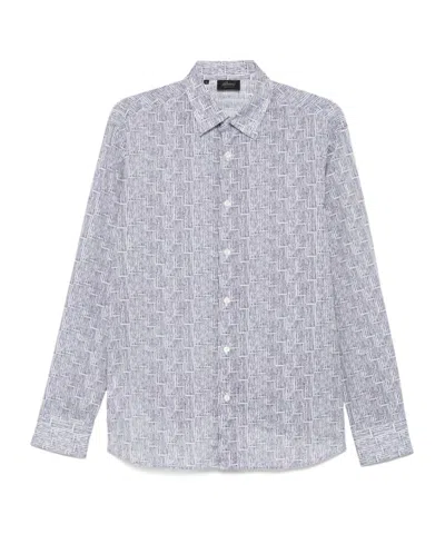 BRIONI PRINTED SHIRT