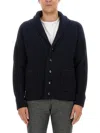 Brioni Cashmere Cardigan In White