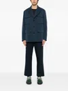 Brioni Sahariana Jacket In Blue