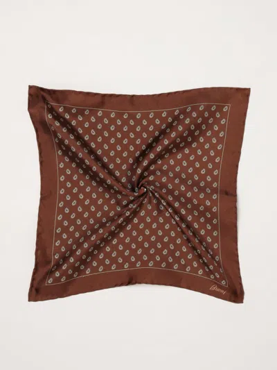Brioni Scarf Men In Purple