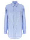 Brioni Light Blue Sea Island Cotton Shirt