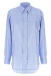 Brioni Light Blue Sea Island Cotton Shirt