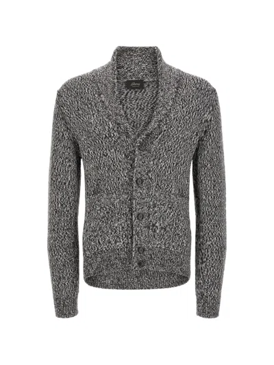 Brioni Sweater Men Color White In Gray