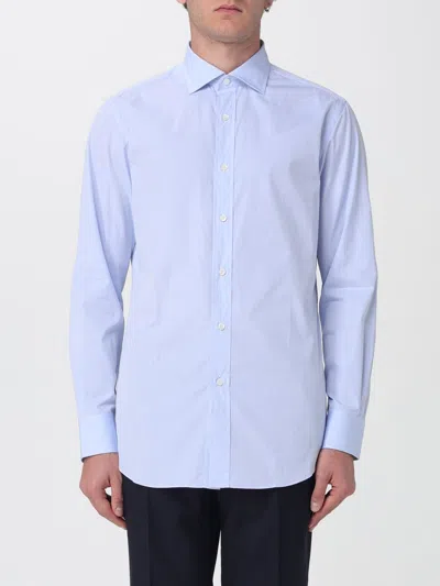 Brioni Shirt  Men Color Blue