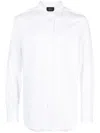 Brioni Essential Long-sleeved Shirt In White