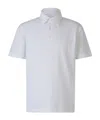 Brioni Short-sleeved Wool Polo T-shirt In White