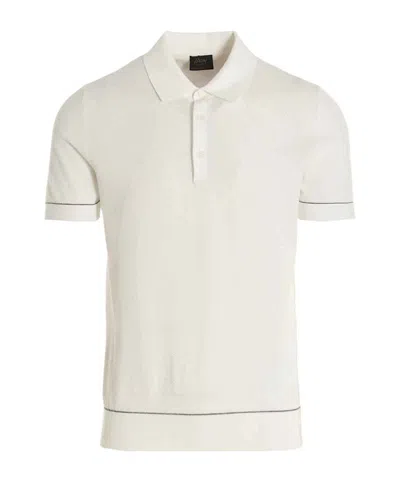 BRIONI SHORT-SLEEVED POLO SHIRT