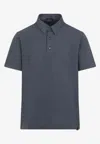 Brioni Short-sleeved Polo T-shirt In Green